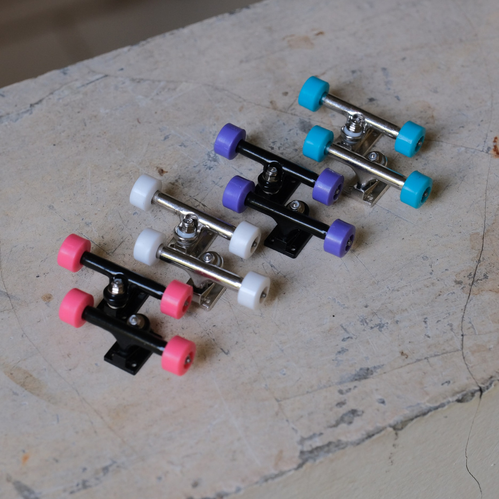 Truck Set Fingerboard (Finger Skateboard) Single Axle 32mm Wheels Standart