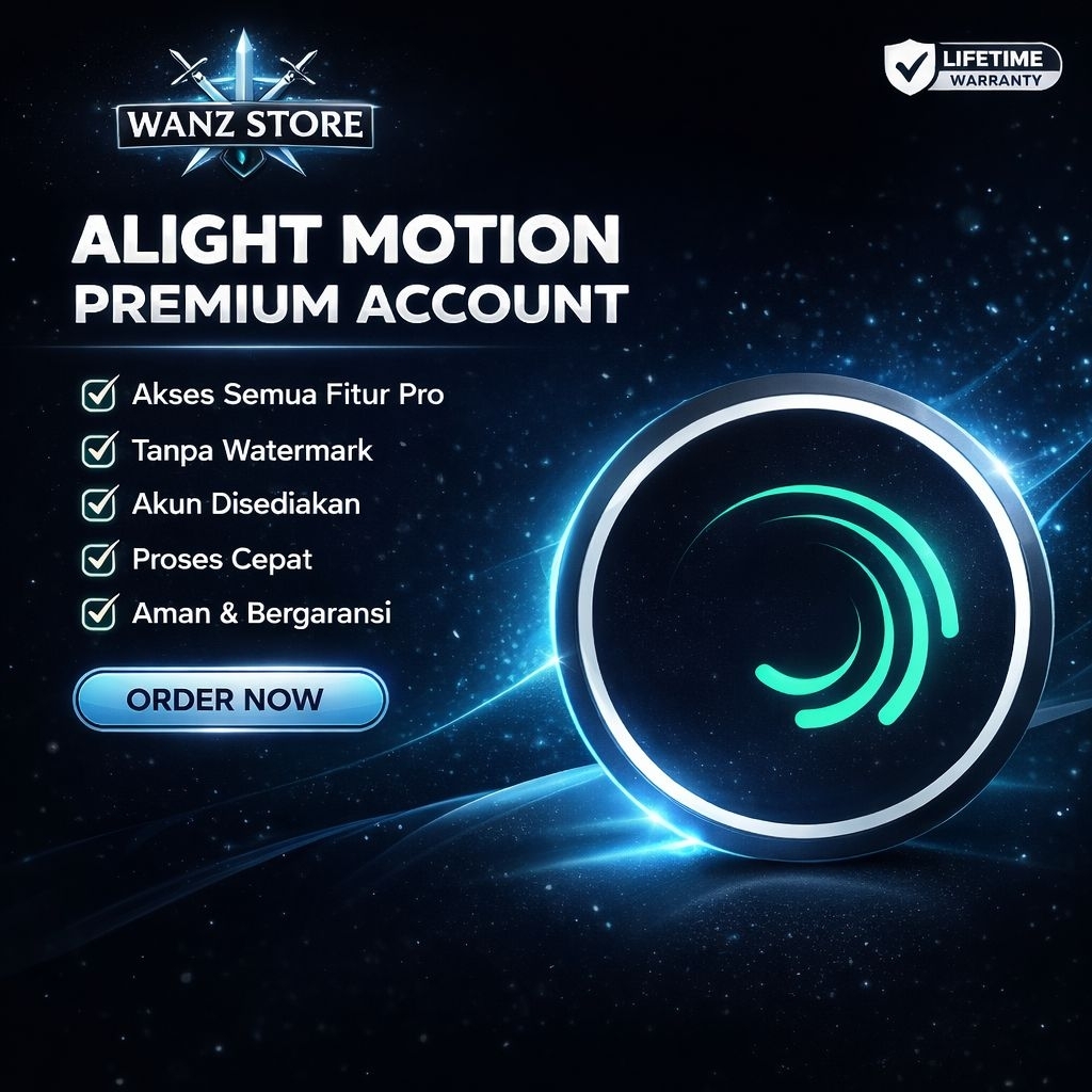 Alight Motion Pro 1 Tahun - Private | Garansi