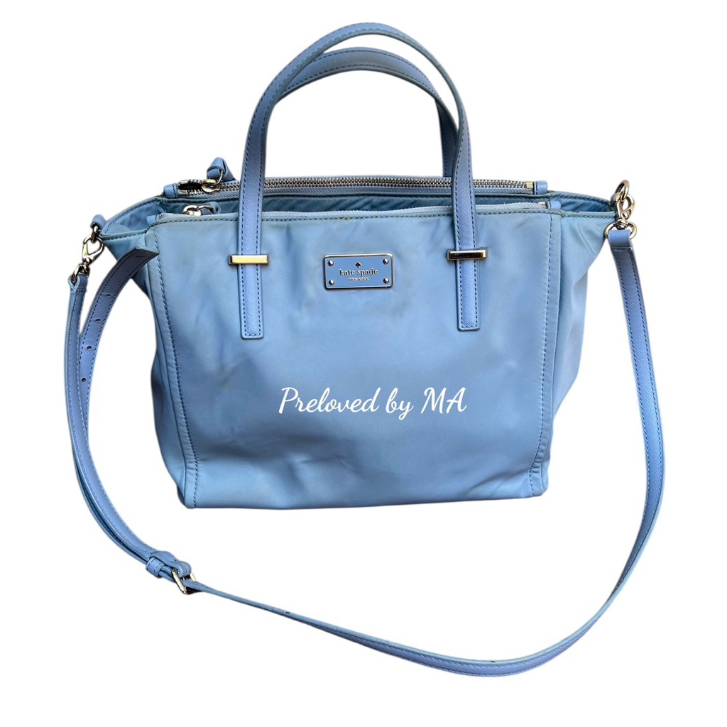 PRELOVED Kate Spade Wilson Road Nylon Light Blue
