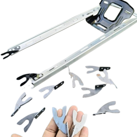 BREKET BRACKET PANGKON DUDUKAN LIS LIST BODY BELAKANG GL MAX PRO BAHAN FULL BESI 1SET Z