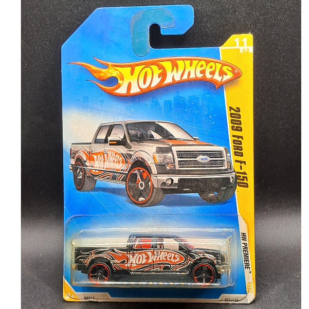 2009 Hot Wheels - '09 Ford F-150 - Black - Pickup Truck