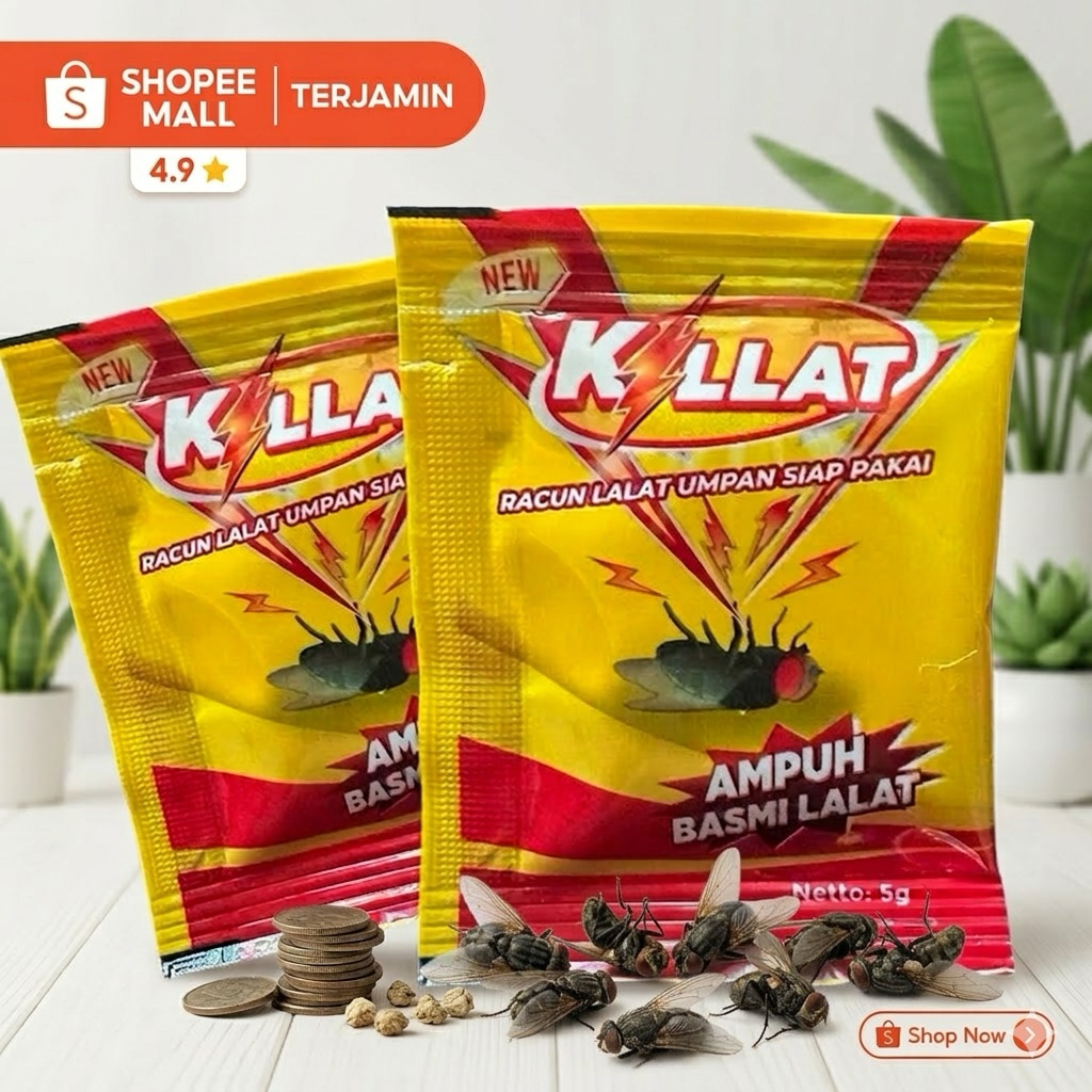 PEMBASMI RACUN LALAT KILLAT AMPUH