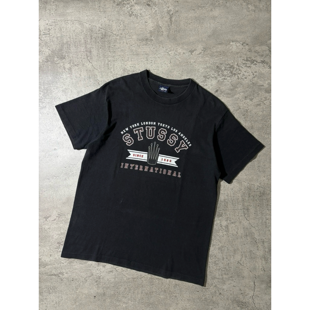 Tshirt Stussy Crown International