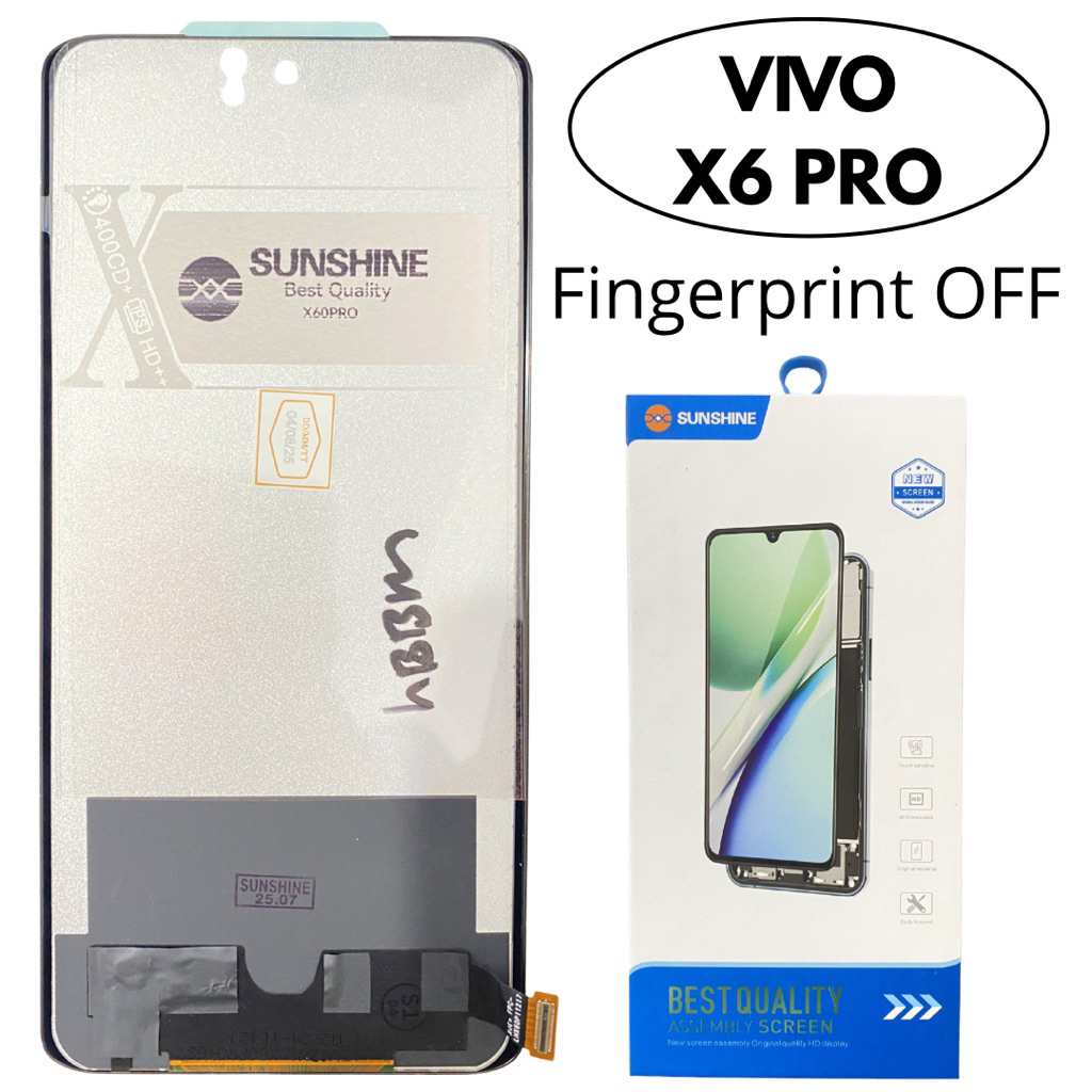LCD ORIGINAL VIVO X6 PRO FULLSET BLACK