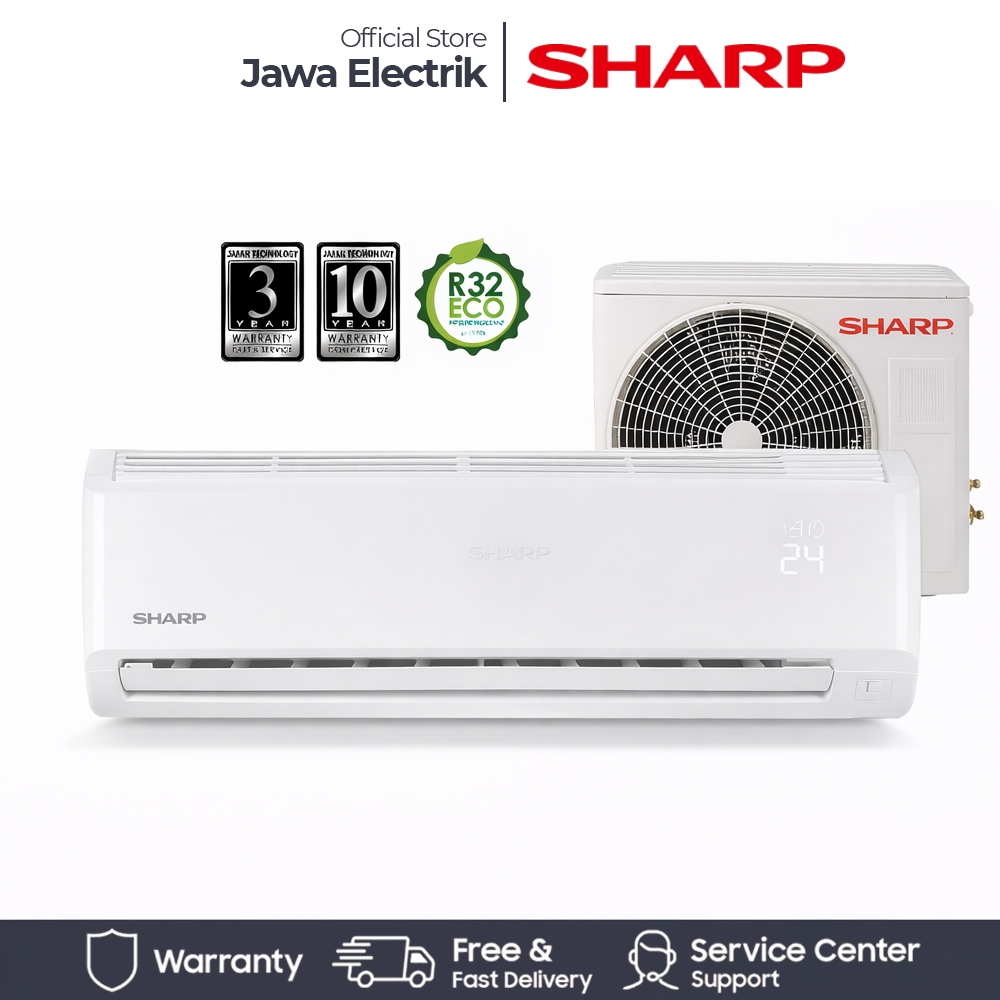 AC SHARP 1/2 PK + PASANG AH-A05 BEY/AHX 6BEY INVERTER
