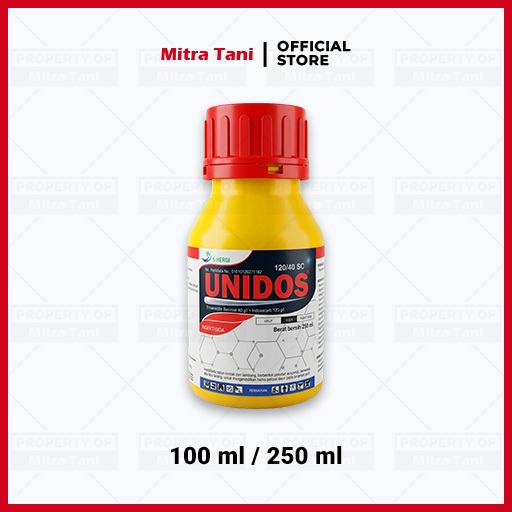UNIDOS 120/40 SC Insektisida Pembasmi Ulat dan Kutu Daun Original 100 ML atau 250 ML