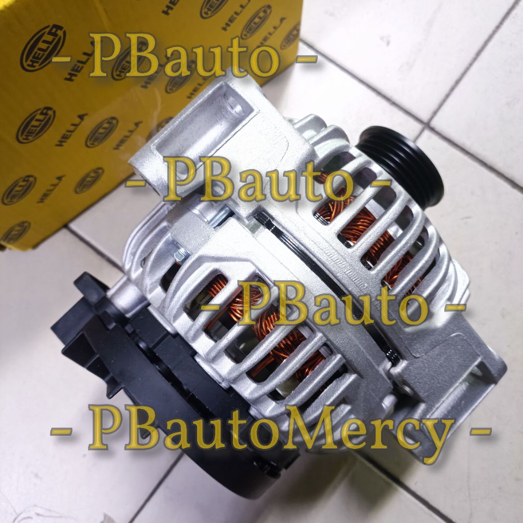 Alternator M112 W203 120A HELLA a0131548102 - dinamo ampere mercedes benz c240 w203 m112 14v 120A