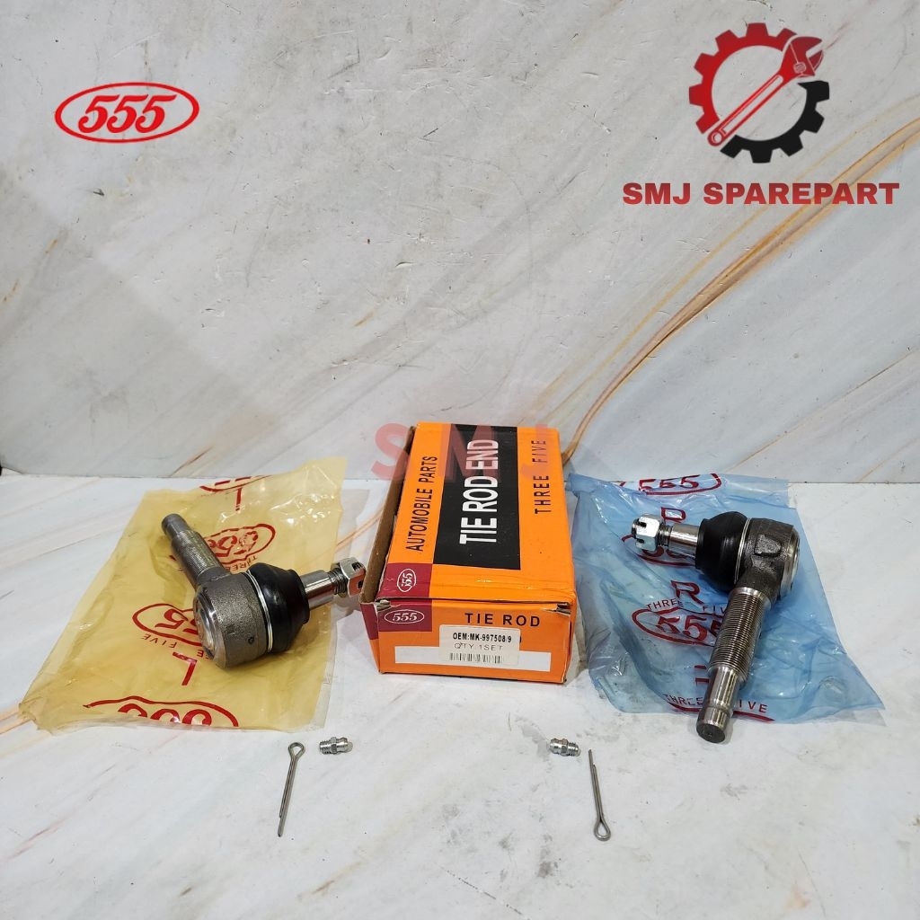Tie Rod Tierod End Mitsubishi Canter PS110 PS125 PS135 1 Set Original 555 Japan