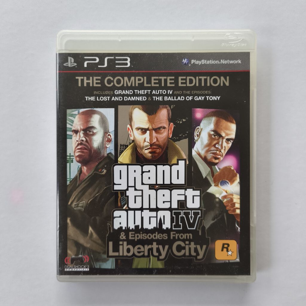 PS3 BD Kaset Game Grand Theft Auto IV The Complete Edition / GTA 4 / Episodes from Libery City