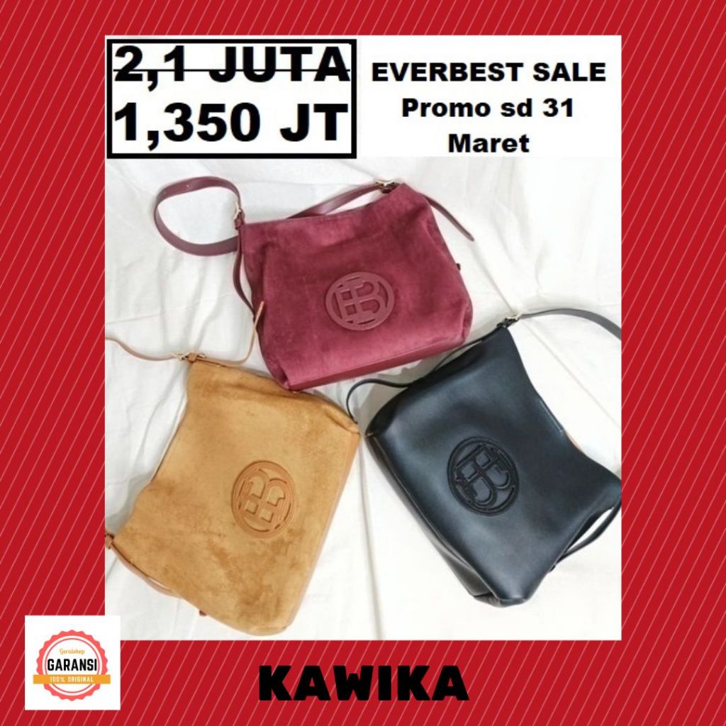 Tas Everbest wanita seri KAWIKA 100% original store