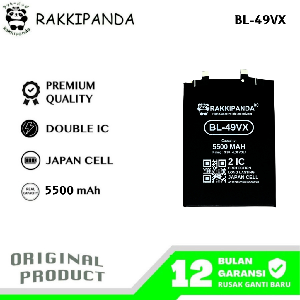 RakkiPanda - BL-49VX Infinix Note 40 Pro X6850 Batre Batrai Baterai