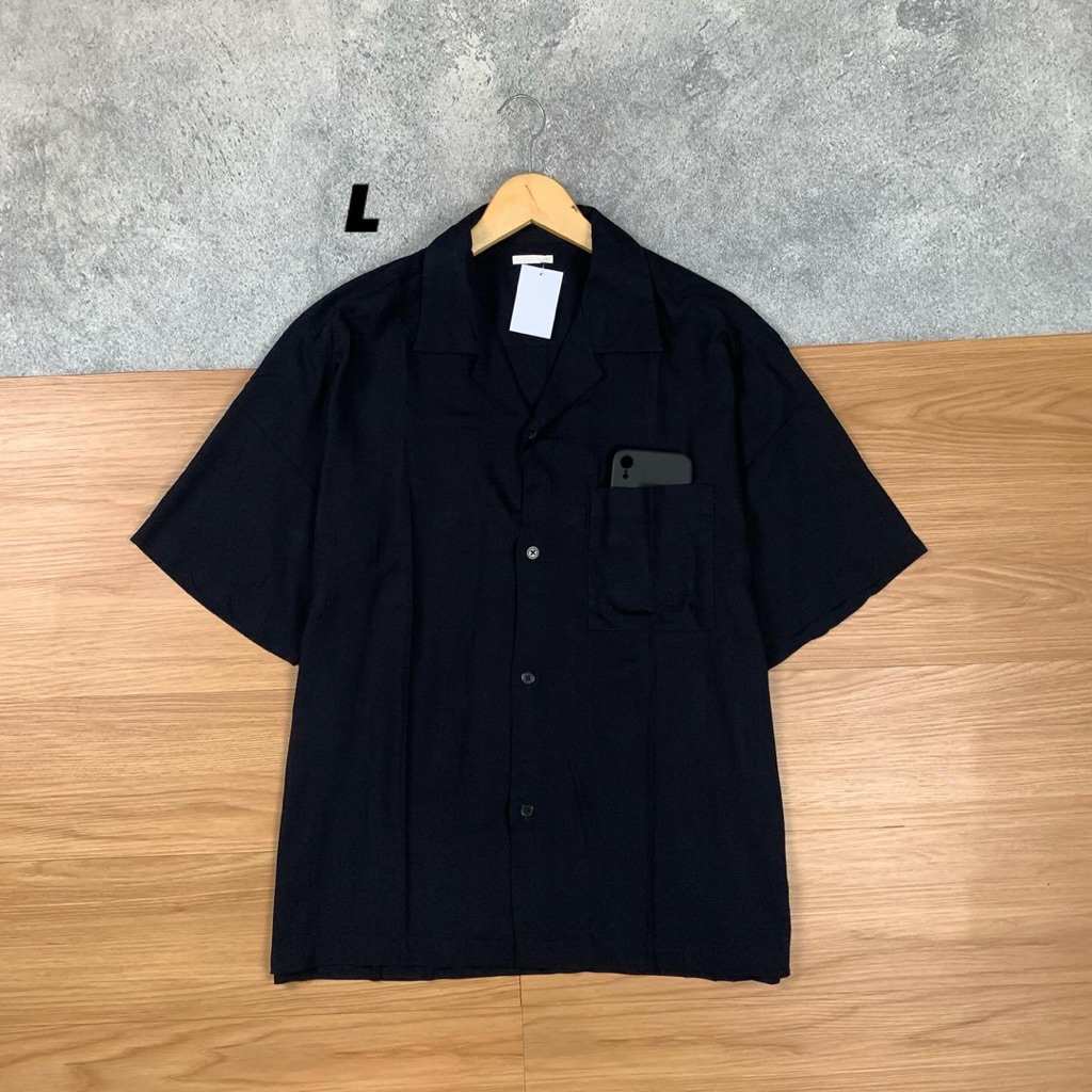 Gu By Uniqlo Basic Open Collar Shirt MR 46