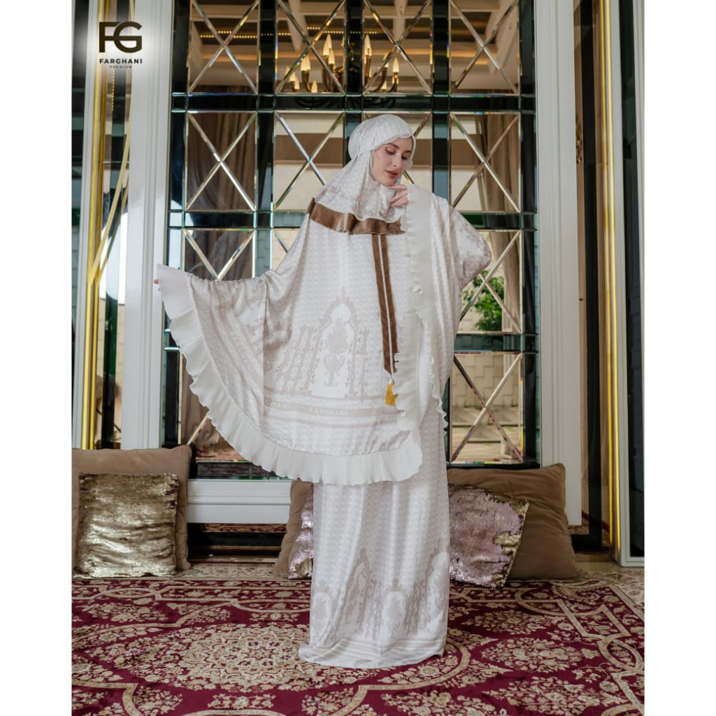 Qyuzamoshion-Amorra mukena by Farghani premium