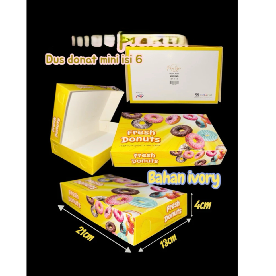 SL DUS DONAT MINI KUNING IVORY