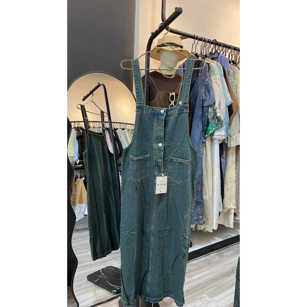 Dress kodok jeans