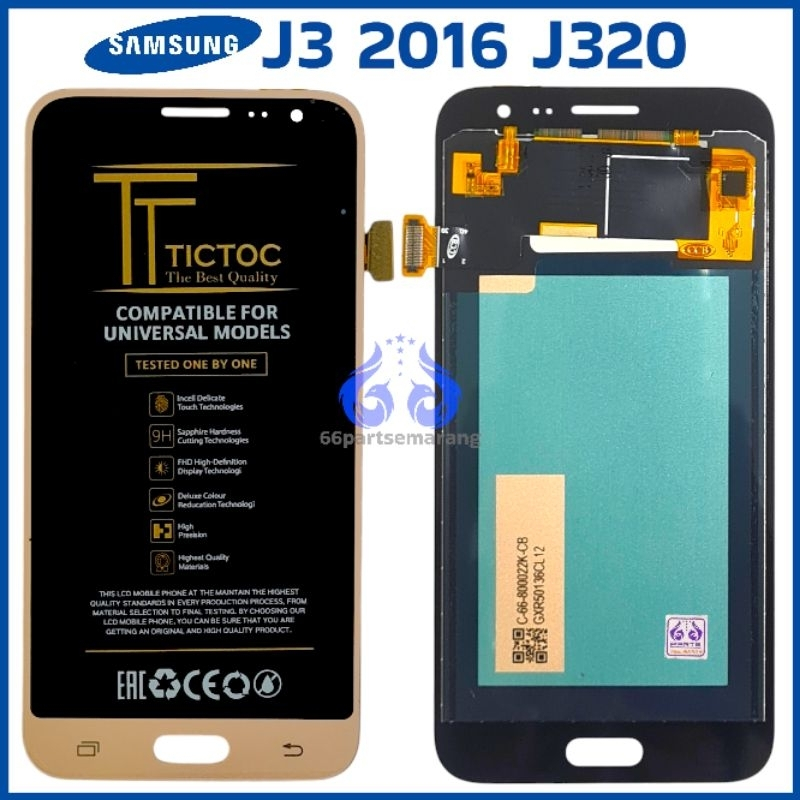 LCD Touchscreen Samsung J3 2016 J320 FULLSET