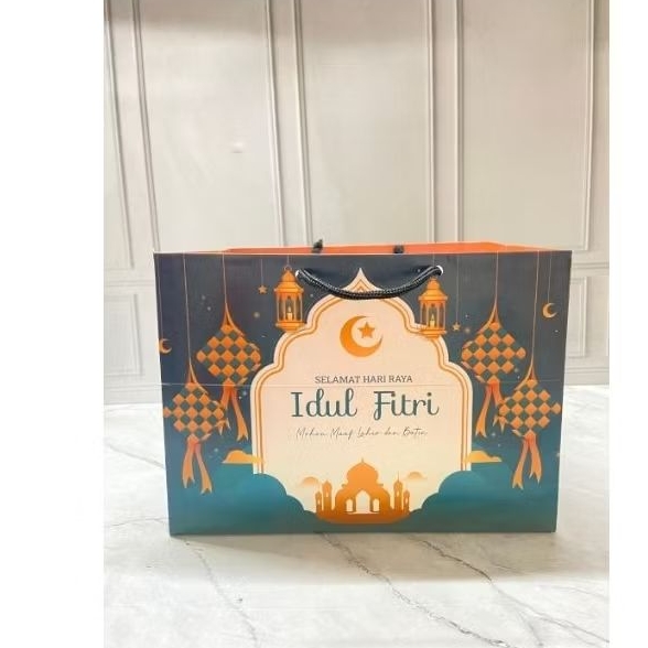 C3 goodiebag idul fitri satuan / paperbag lebaran / paperbag idul fitri / paperbag custom / paperbag
