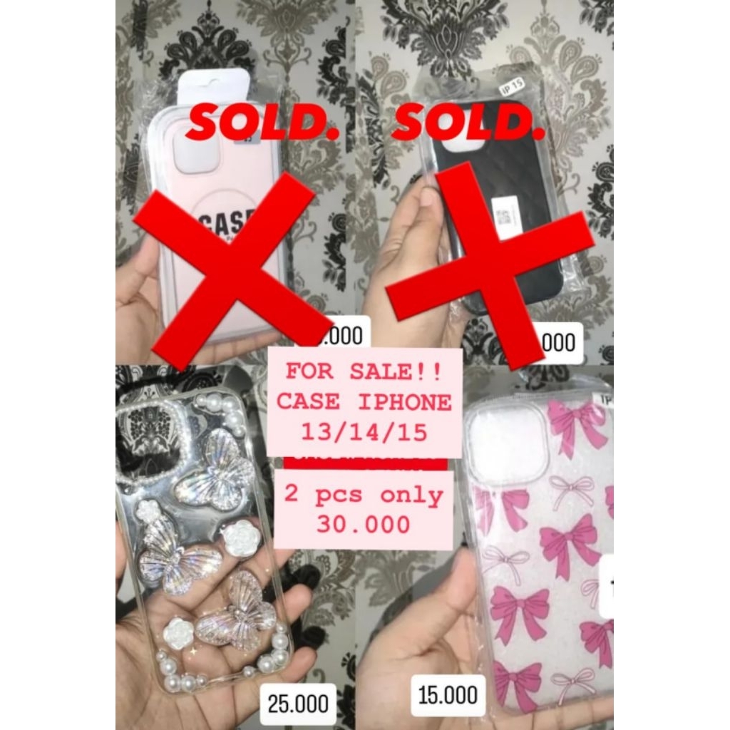 PRELOVED CASE IPHONE 15