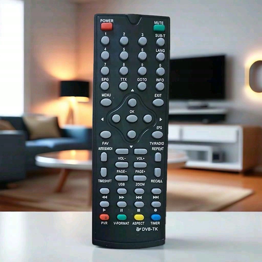 REMOT REMOTE STB RINREI DRN-511W 511A 511C SET TOP BOX RECEIVER DIGITAL