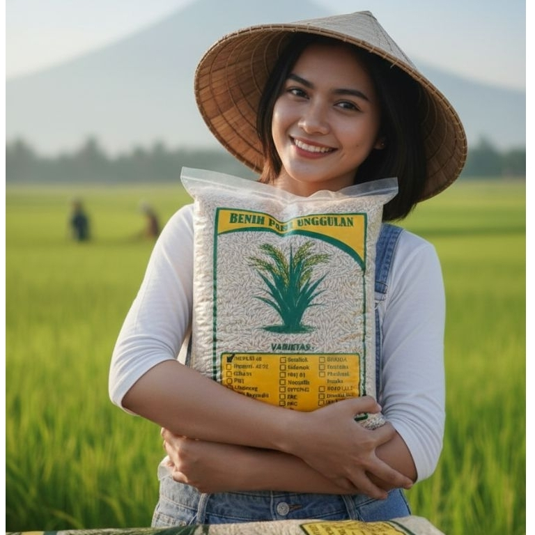 benih padi unggulan berkualitas super SI DENOK benih padi denok