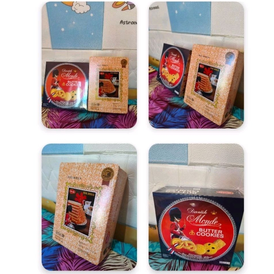 Nissin Monde Butter Cookies 908 gram / Eggroll Monde 650 gram / Hampers Lebaran / Bingkisan Lebaran 