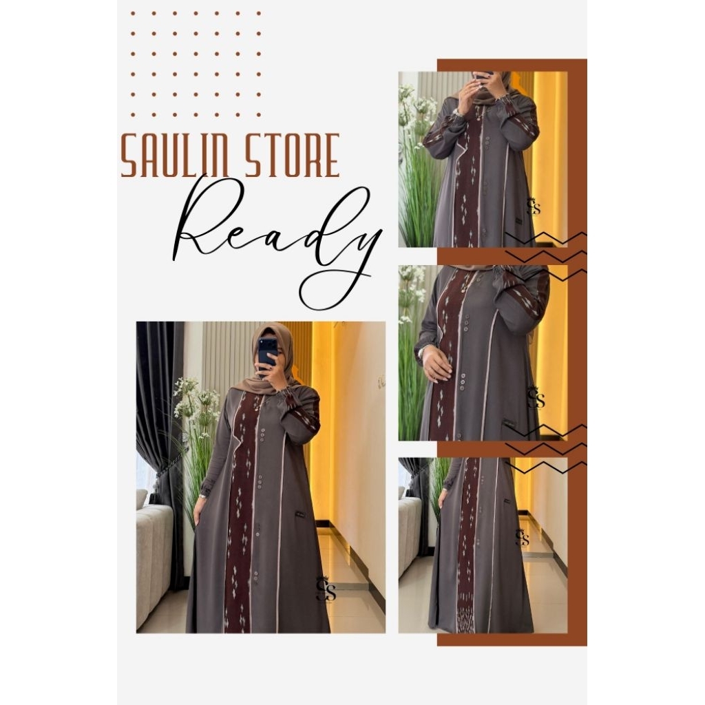 SAULIN STORE TERBARU GAMIS TWILL FLINT ETNIK