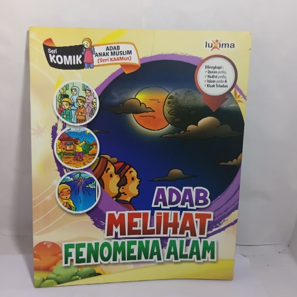 KOMIK ADAB MELIHAT FENOMENA ALAM