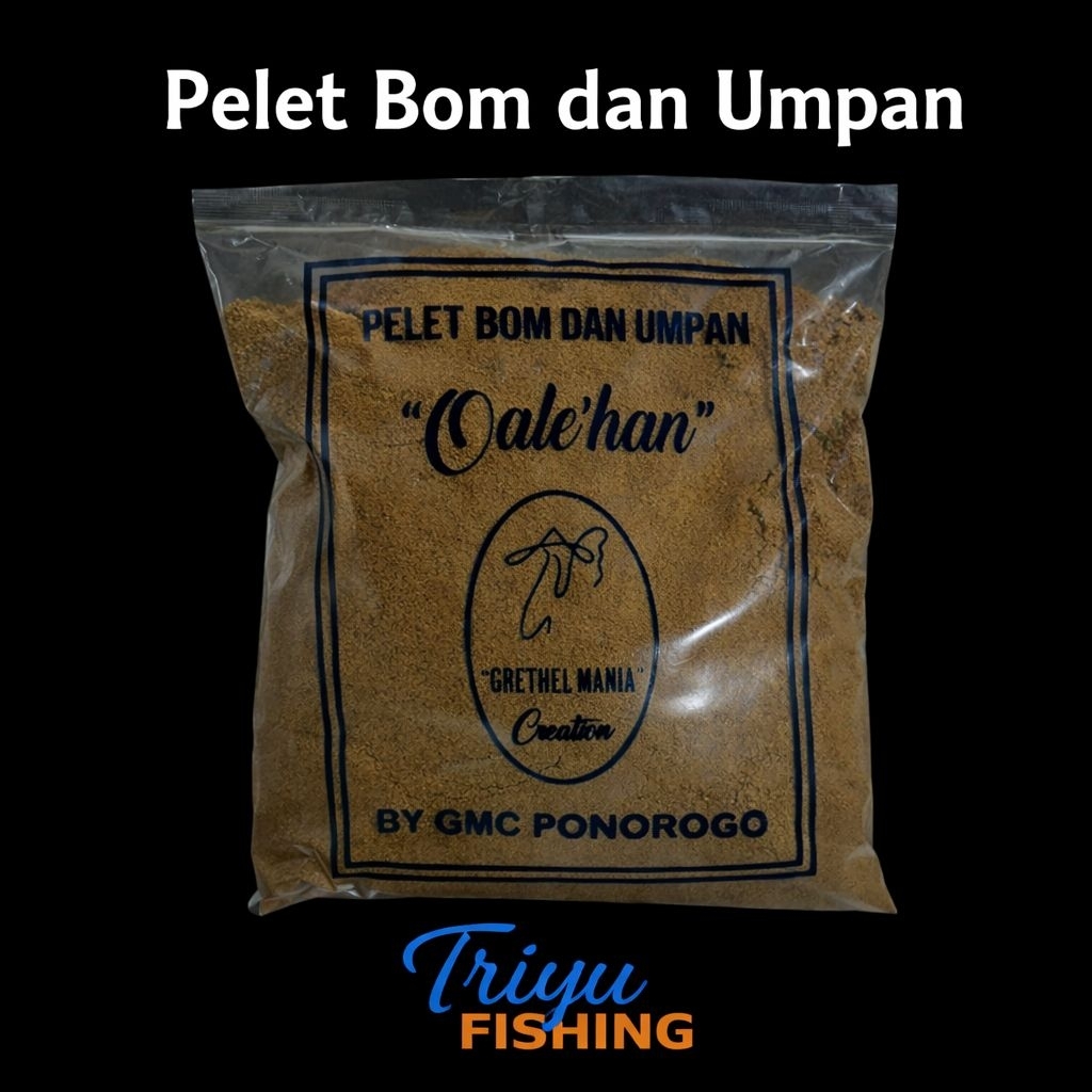 PELET bom dan umpan olehan | target ikan nila/patin/tombro