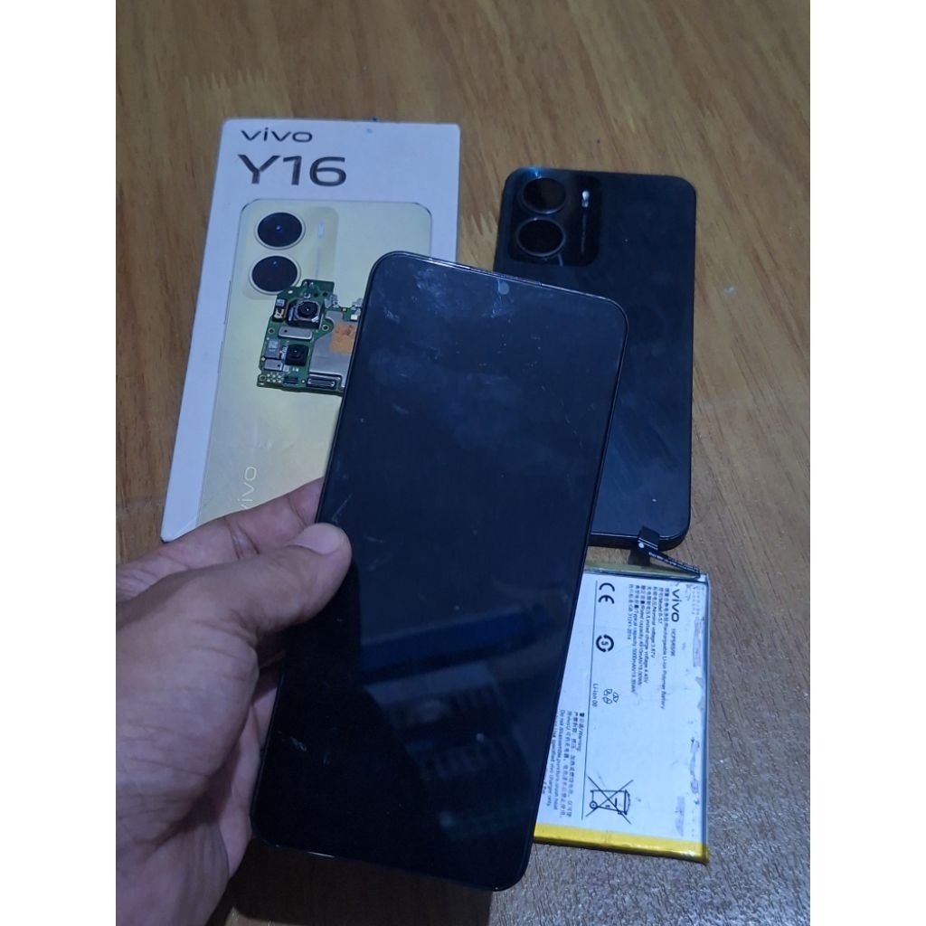 vivo Y16 3/32 mati eks servis