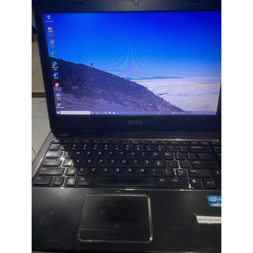 Laptop dell vostro 3450 core i3 minus second