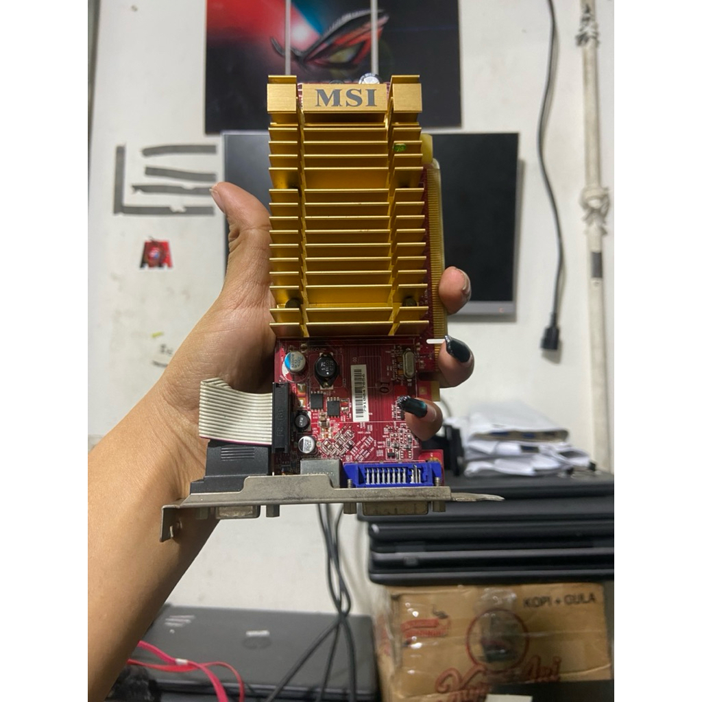 VGA CARD ATI RADEON HD 2400 PRO 256MB DDR2 64bit