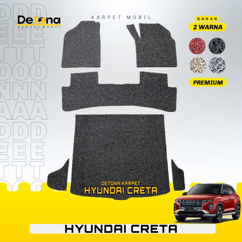 Karpet Mobil Mie PREMIUM Hyundai CRETA / Karpet Mie Mobil PREMIUM Hyundai CRETA