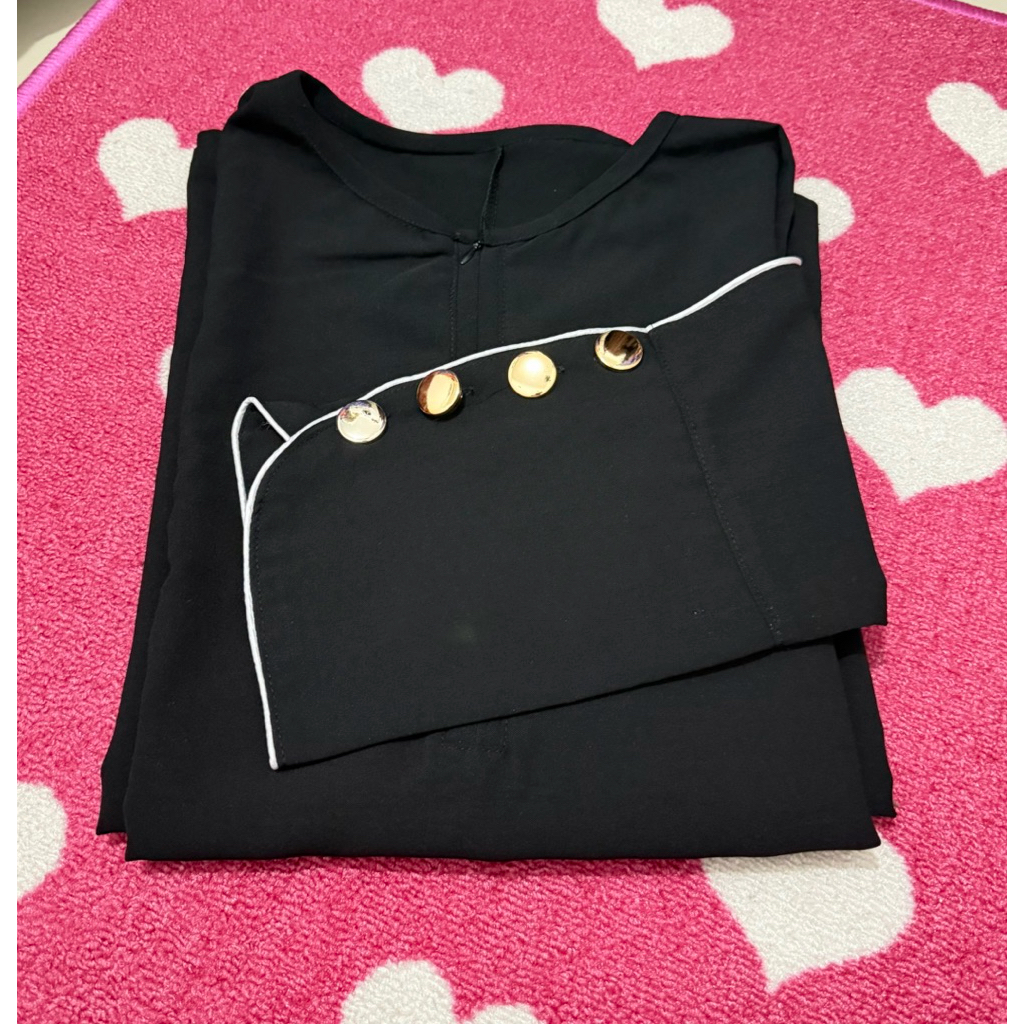 PL Gamis Abaya Hitam