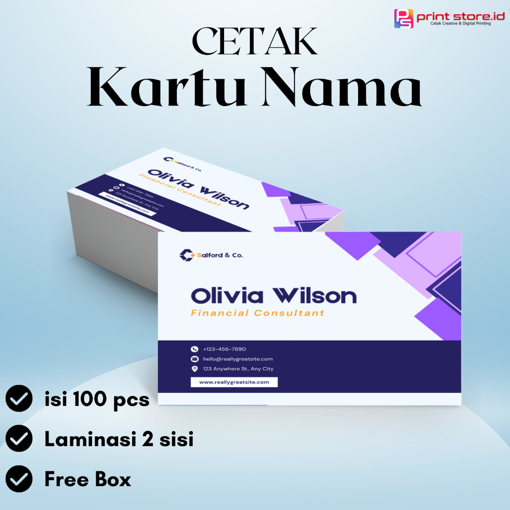 Cetak Custom Kartu nama/ID Card/Bussines Card/Member card/Name Card/Satu sisi/dua sisi/bolak balik1 