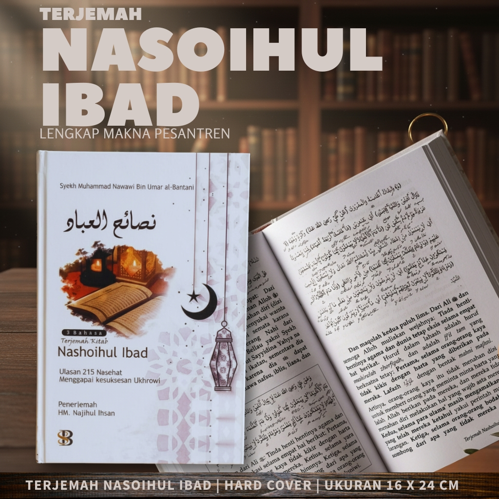 [ Original | Promo | Grosir | Murah ] Buku Terjemahan Terjemah Kitab Nashoihul Nashaihul Ibad Kumpul