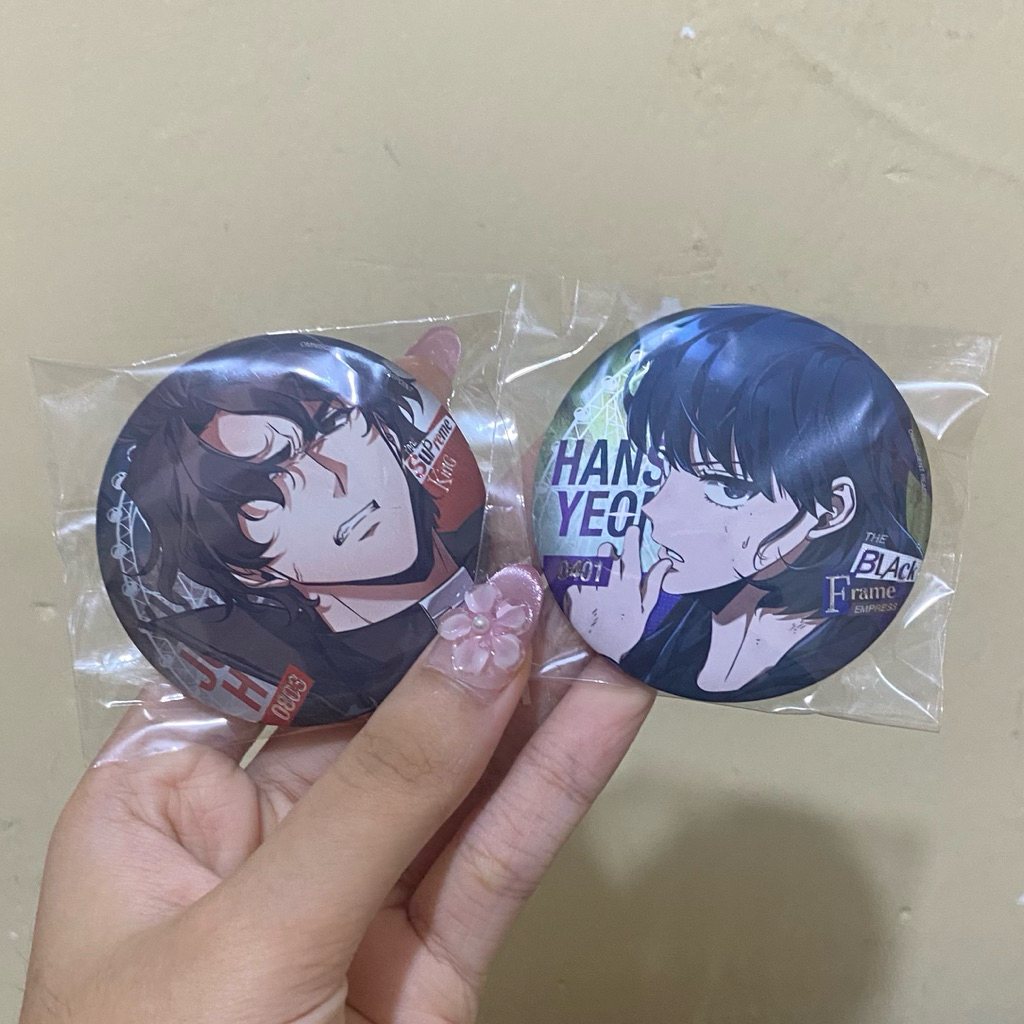 omniscient reader's viewpoint ORV BADGE PIN BROSS yjh hsy orv merch official manhwa merch anime mang
