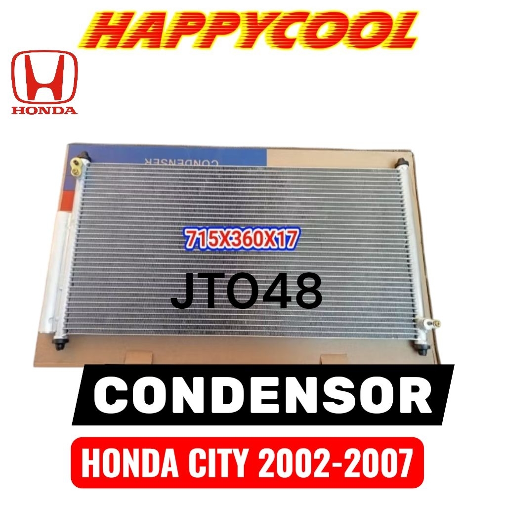 Condensor Kondensor AC Mobil Honda City 2002-2007