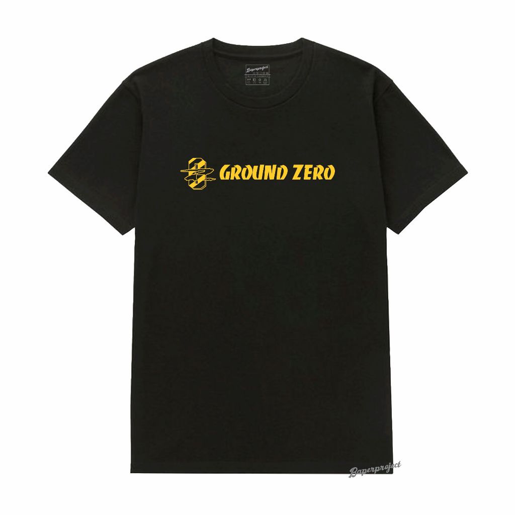 Kaos Audio System Mobil Ground Zero car audio ROund Neck Unisex 100% cotton
