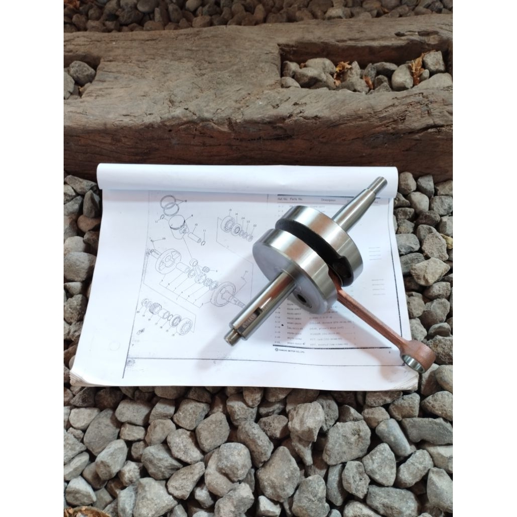 Kruk As Bandul DTx Yamaha DT100 Trail Enduro Lengkap Stang Piston