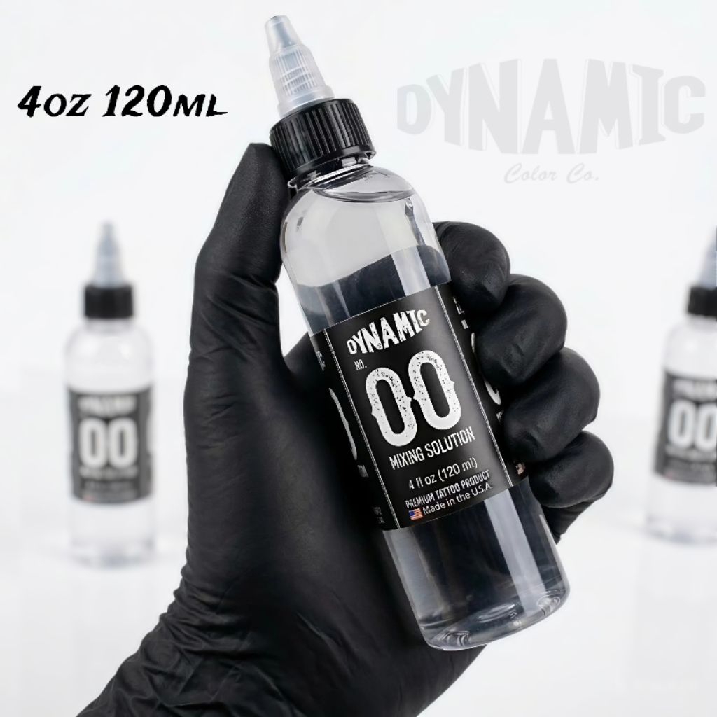 Dynamic Mixing Solution 4oz 120ml Original – Cairan Pengencer Tinta Tattoo Dynamic Ink Greywash Shad
