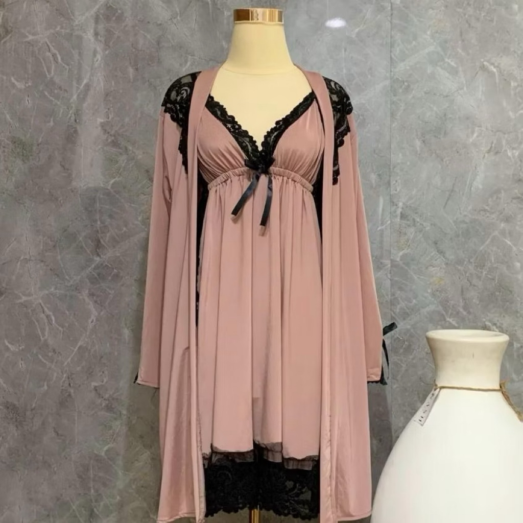 PL lingerie kimono | piyama sexy | Baju dinas malam | Baju halal depan suami