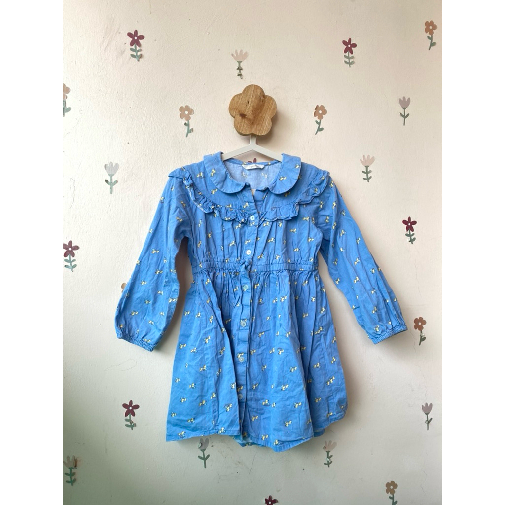 Dress vintage anak 2-3 tahun