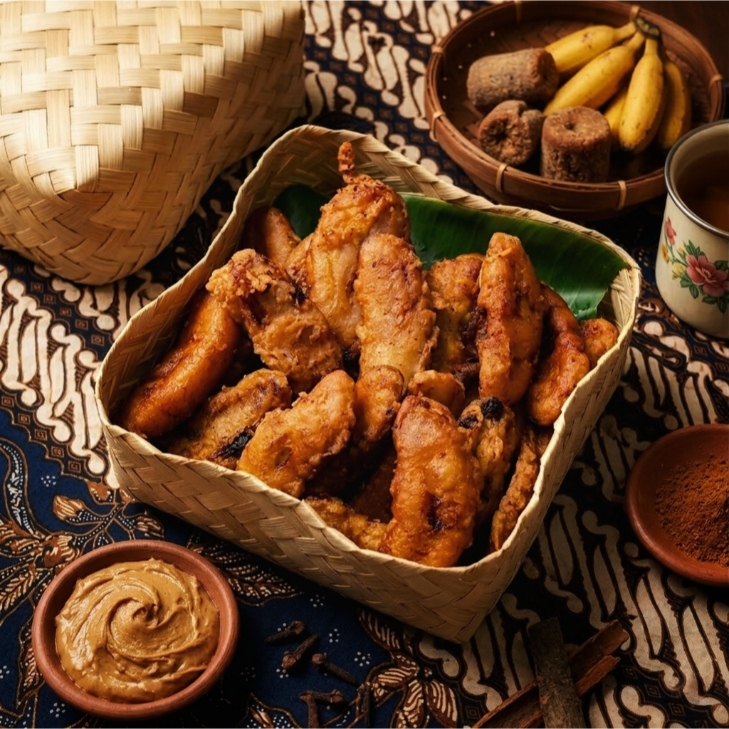 Pisang Goreng Madu SELAI KACANG by Kudapan Haji Didik