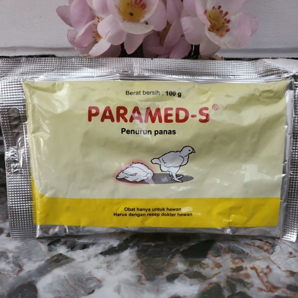 PARAMED-S (100 GR) obat penurun panas pada ayam