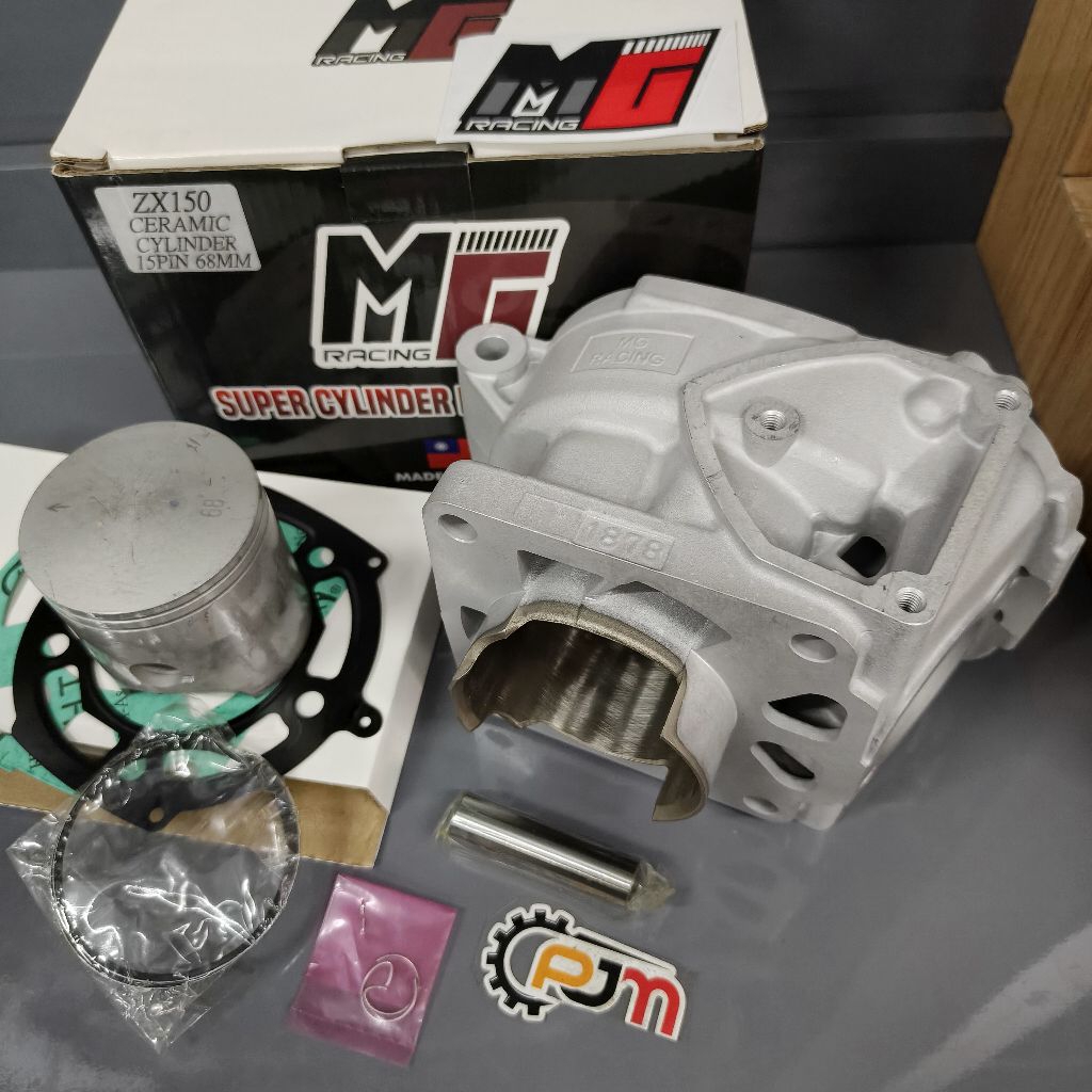 BLOK SEHER NINJA CYLINDER HEAD NINJA R RR 68 PEN 15 MG RACING