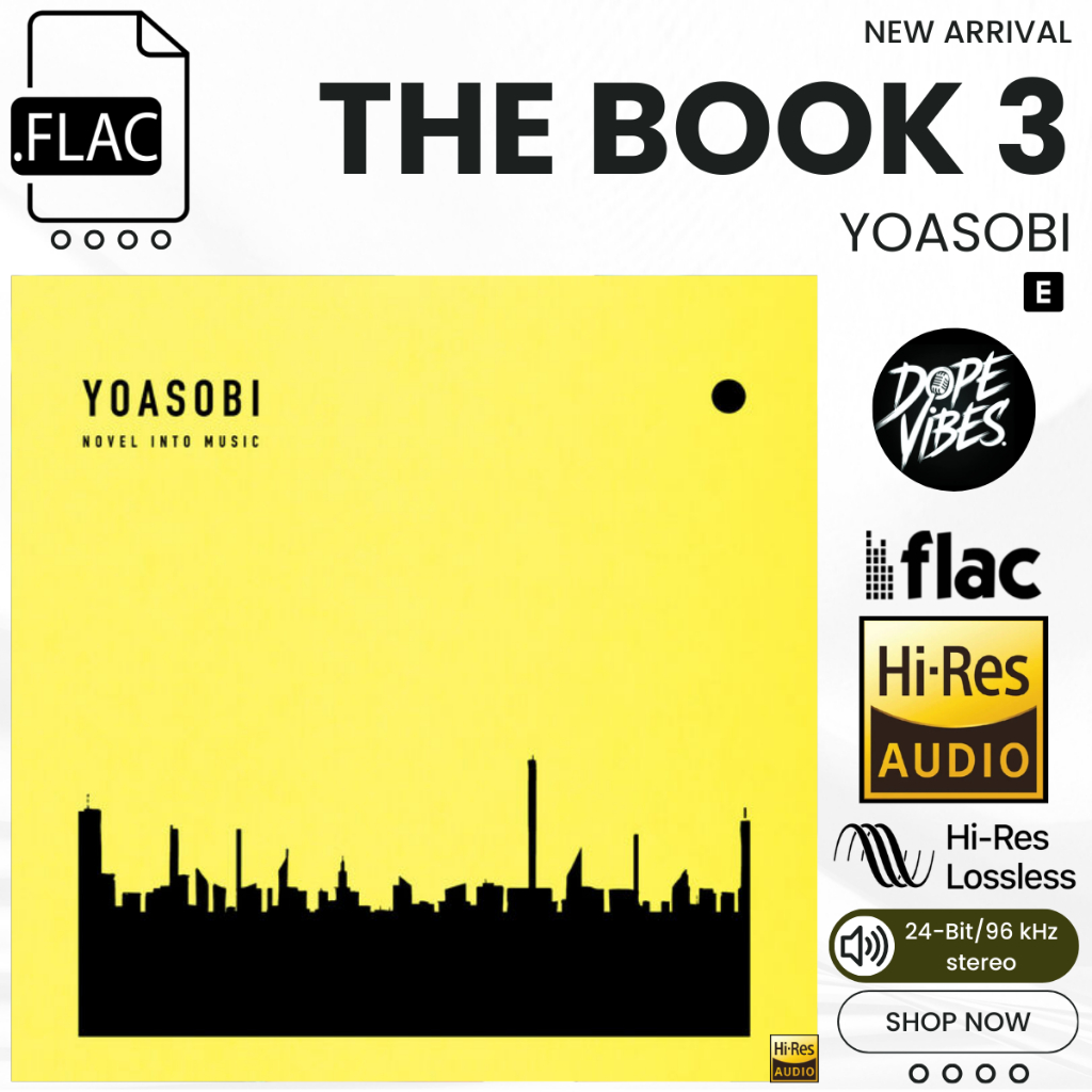 YOASOBI - THE BOOK 3 (2023) Album FLAC Hi-Res Lossless 24-Bit/96 kHz
