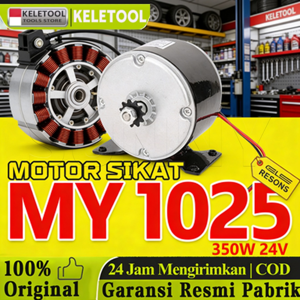 Komplit Set Ebike kit Sepeda Listrik Set Sepeda Listrik 24V 350W MY1025 E-bike Conversion Kit DC Hig