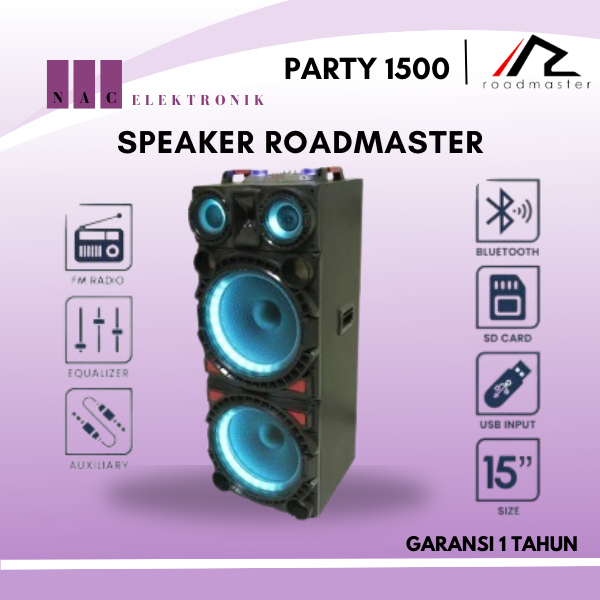 SPEAKER AKTIF ROADMASTER PARTY 1500