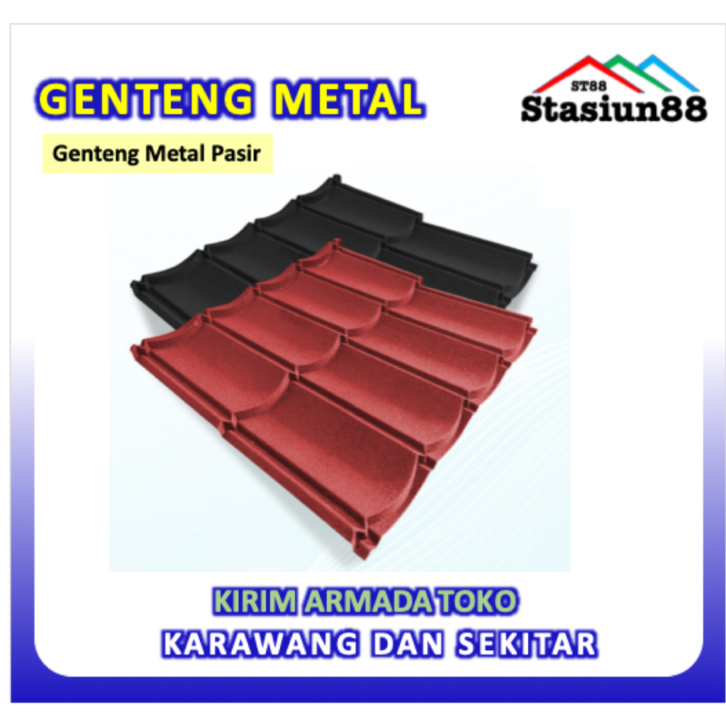 Genteng Metal Pasir Harga perlembar