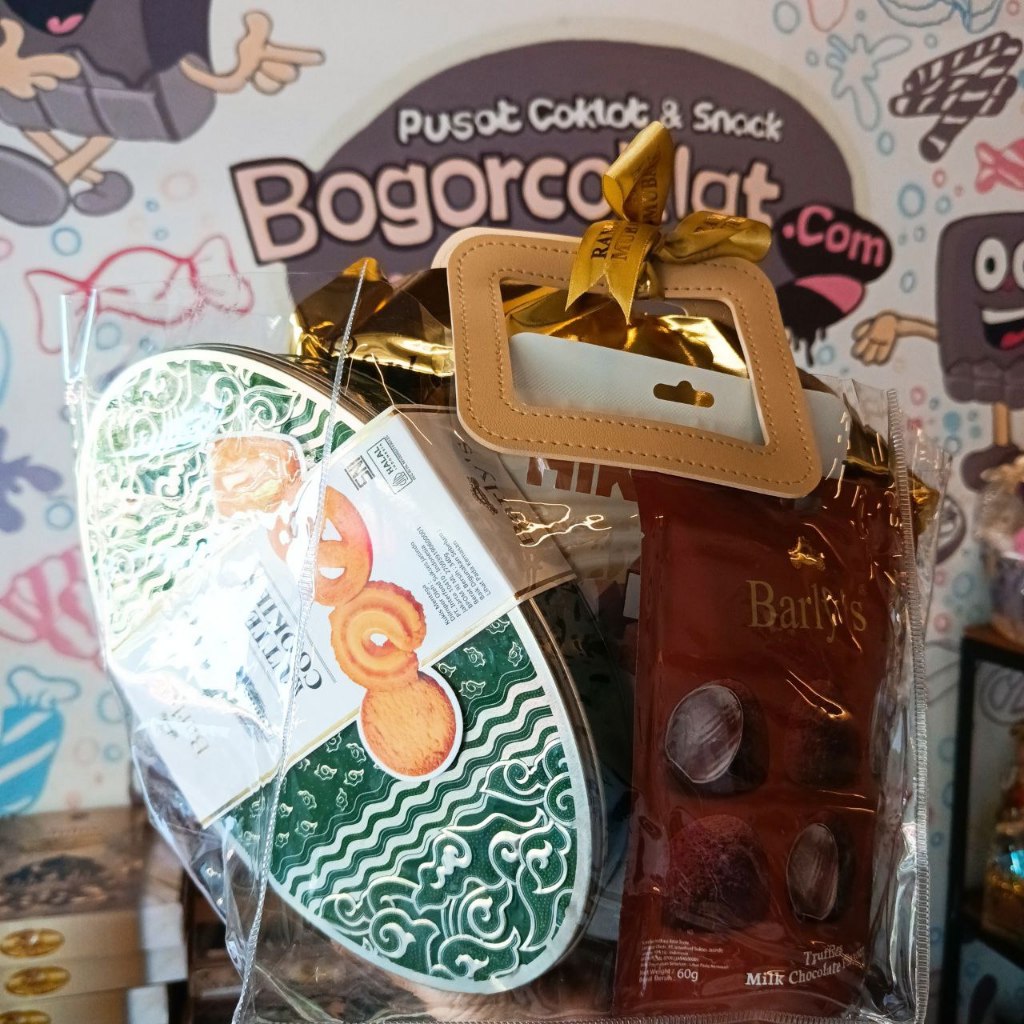 Hampers Bag Lebaran Butter Cookies Coklat